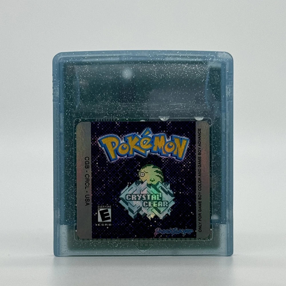 Pokemon Crystal Clear for Nintendo Game Boy Color GBC – Open-World Fan Game