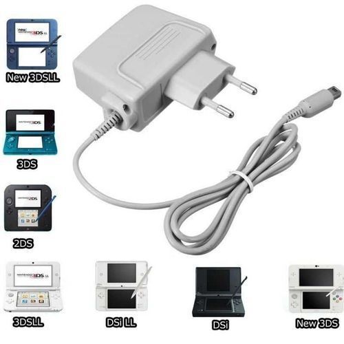 AC-Wandladegerät für Nintendo DSi / 2DS / 3DS / DSi XL – EU-Stecker-Netzadapterkabel