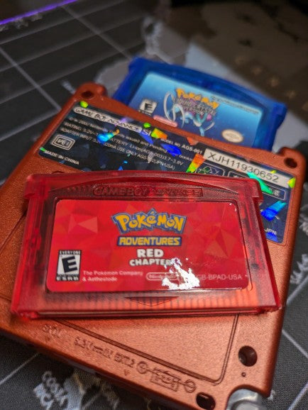 Nintendo GBA Game Cartridge pokemon 