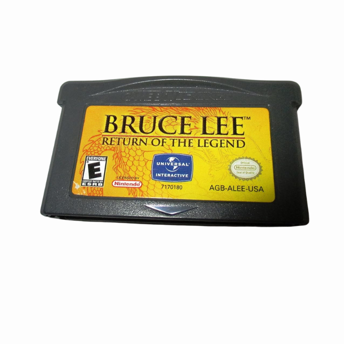 Bruce Lee: Return of the Legend - Gameboy Advance GBA