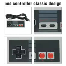 Mando Mini NES Clásico: Mando con cable para NES Classic Edition (Puente Mini NES)