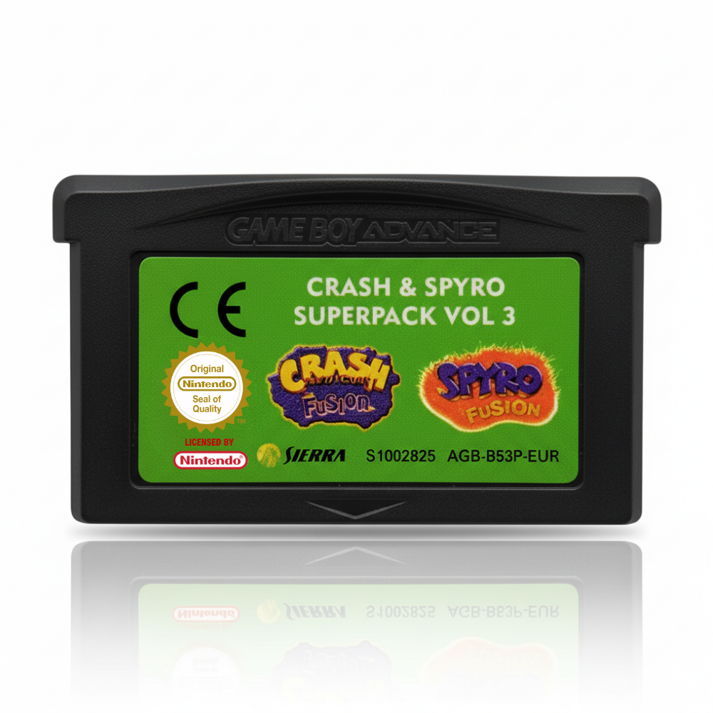 Crash & Spyro Superpack Vol. 3 - Game Boy Advance GBA