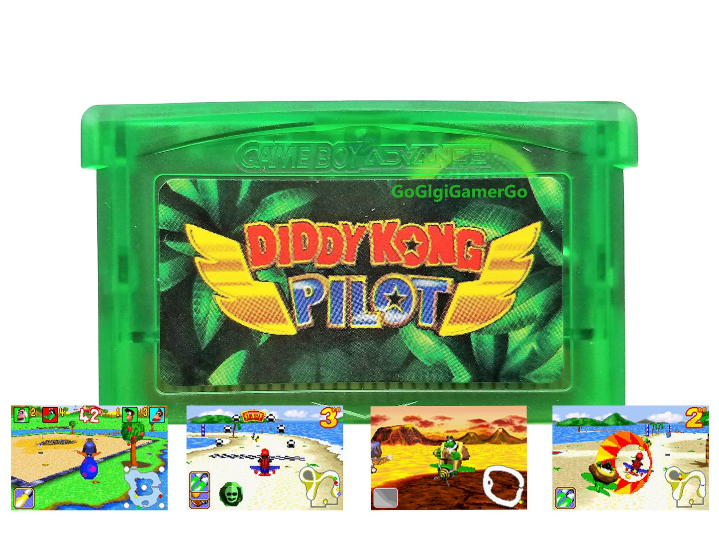 Diddy Kong Pilot Racing - Gameboy Advance GBA