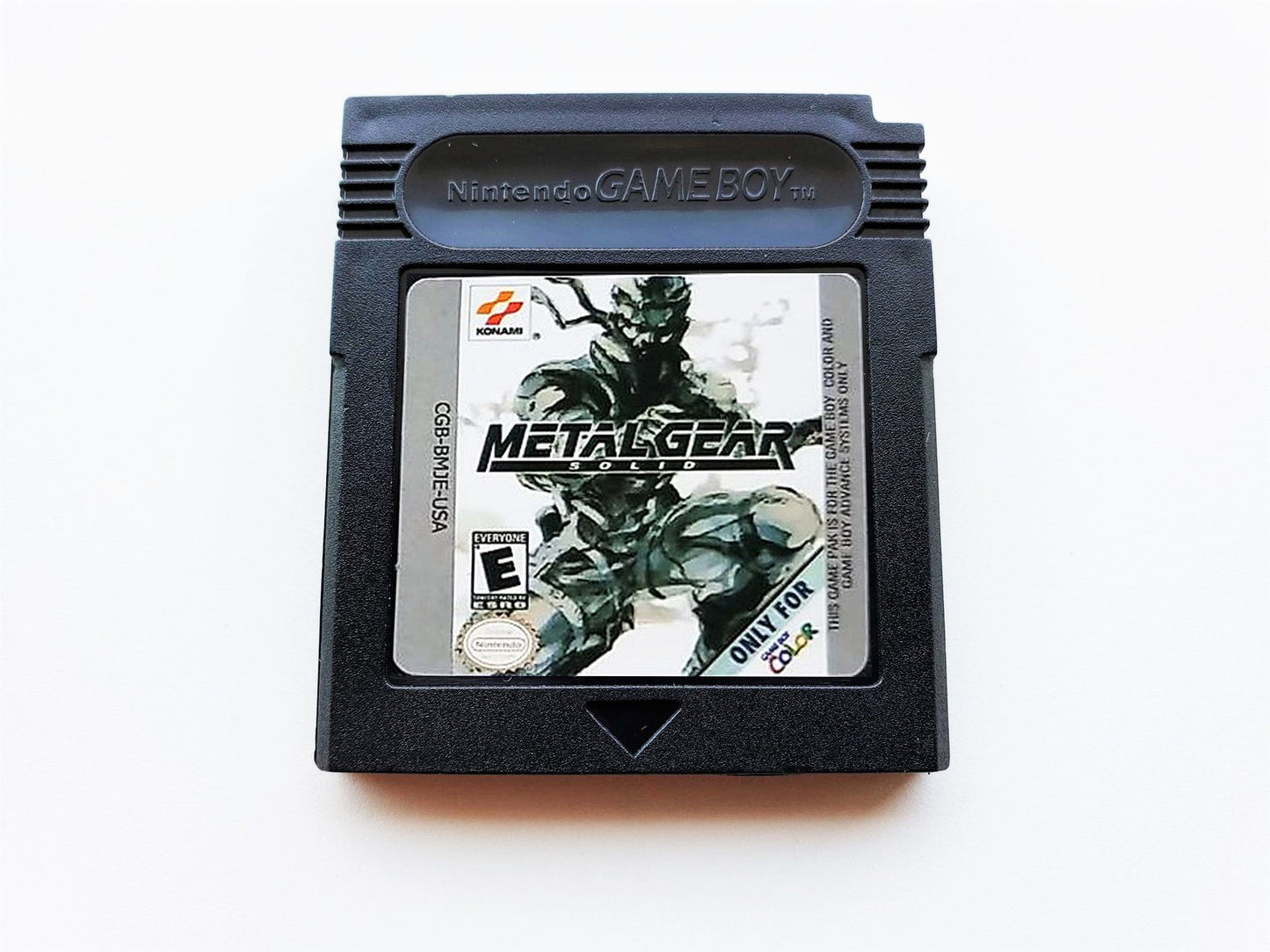 Metal Gear Solid Nintendo GBC Cartridge – Retro Stealth Action for Game Boy Color