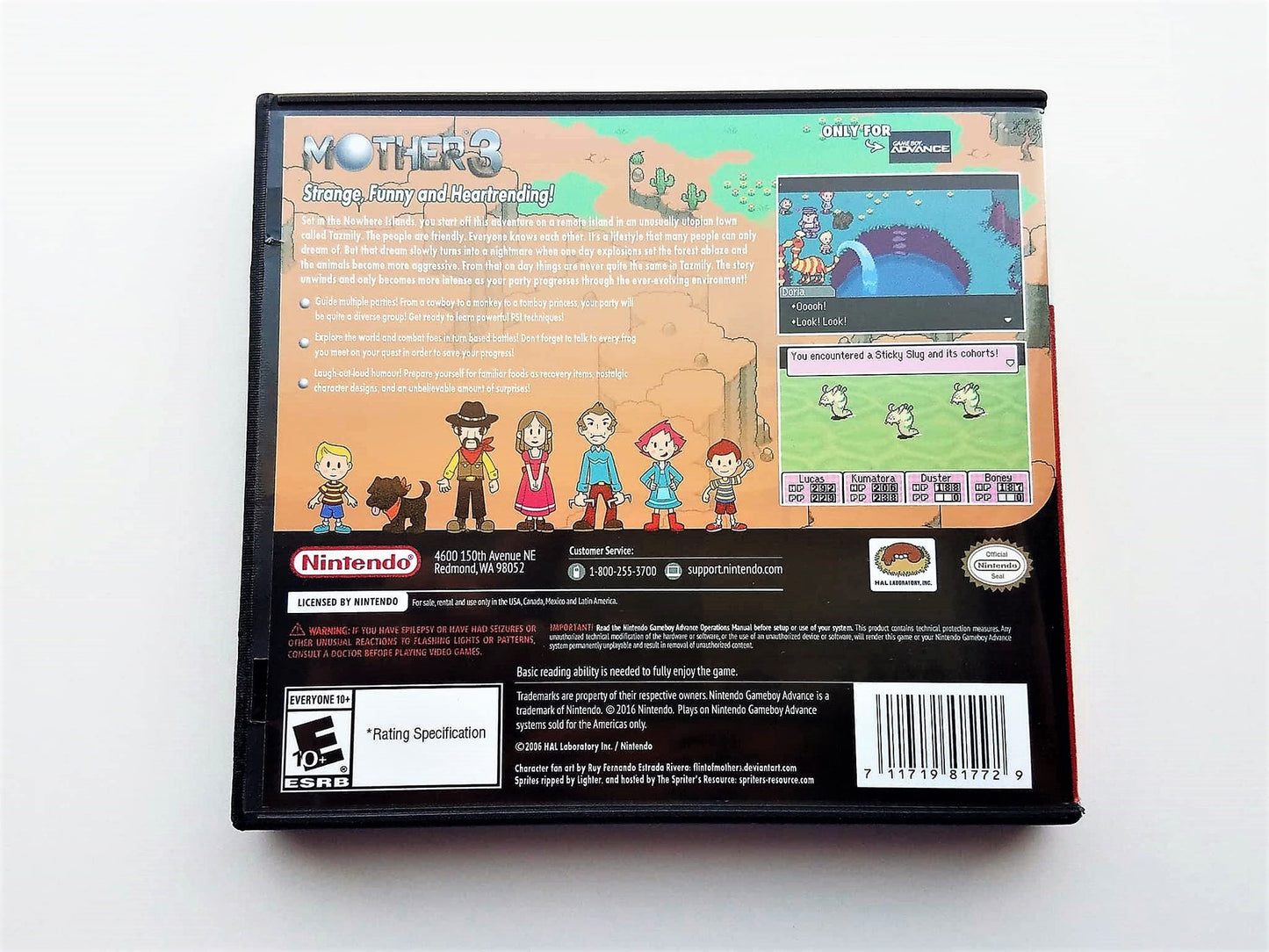 Mother 3 - Gameboy Advance GBA