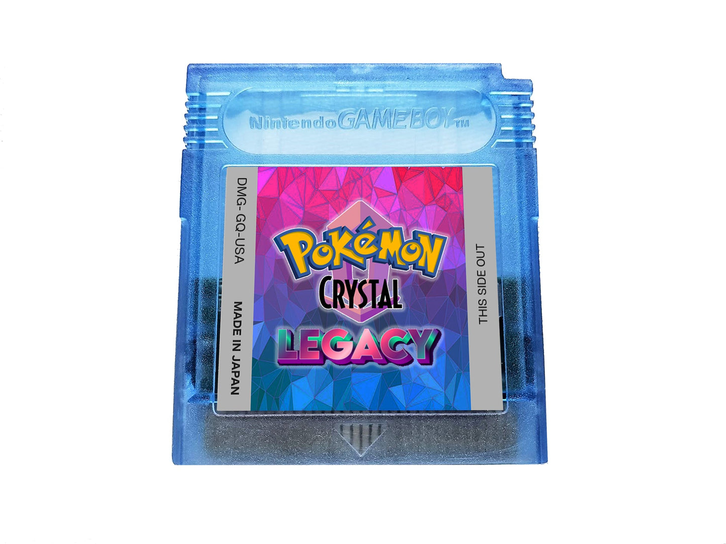 Pokemon Crystal Legacy for Nintendo Game Boy Color GBC - Enhanced Gen 2 Hack