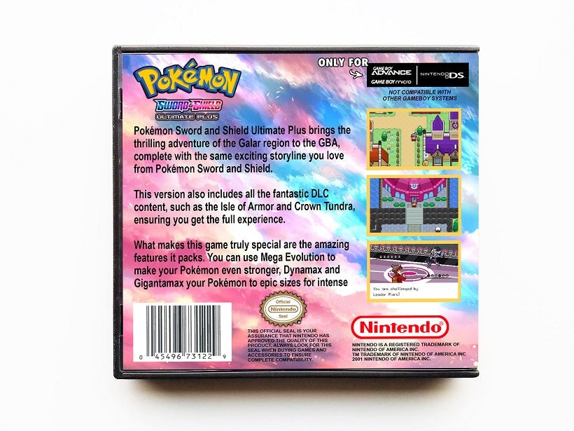 Pokemon Schwert und Schild Ultimate Plus - Gameboy Advance GBA