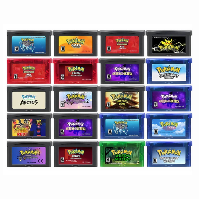 Pokemon Custom Collection - Gameboy Advance GBA