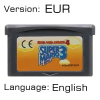 Nintendo GBA Game Cartridge GameBoy Advanced: Super Mario Series