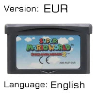 Nintendo GBA Game Cartridge GameBoy Advanced: Super Mario Series