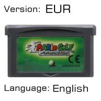 Nintendo GBA Game Cartridge GameBoy Advanced: Super Mario Series - mario golf