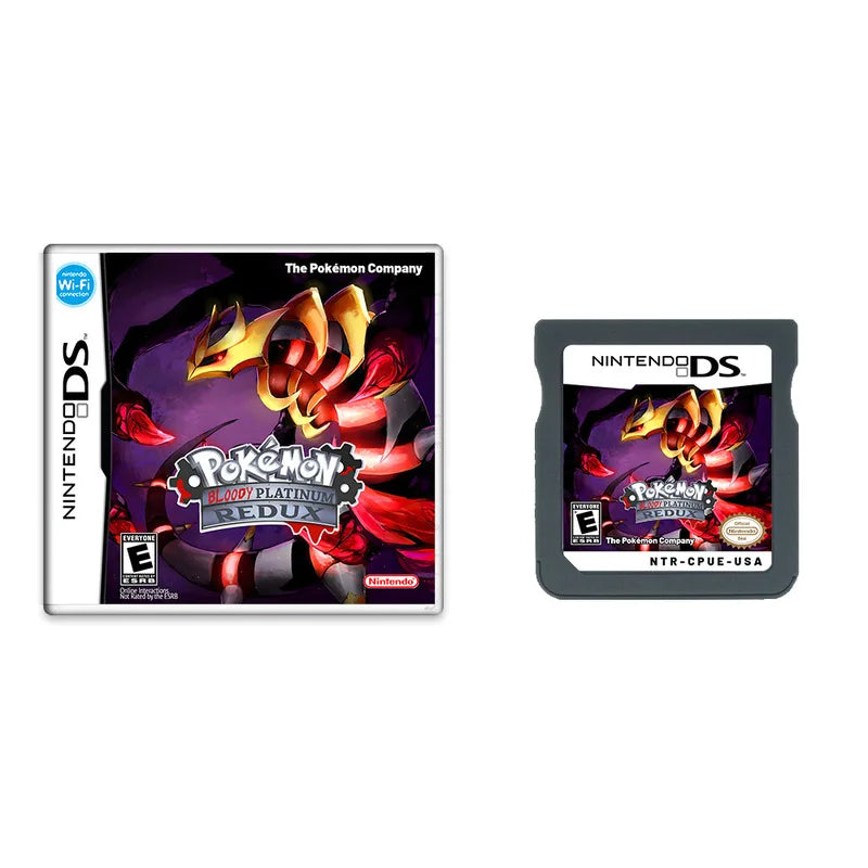 Pokemon Bloody Platinum Redux NDS-Spielkarte mit Box, englische Version