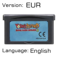 Nintendo GBA Game Cartridge GameBoy Advanced: Super Mario Series