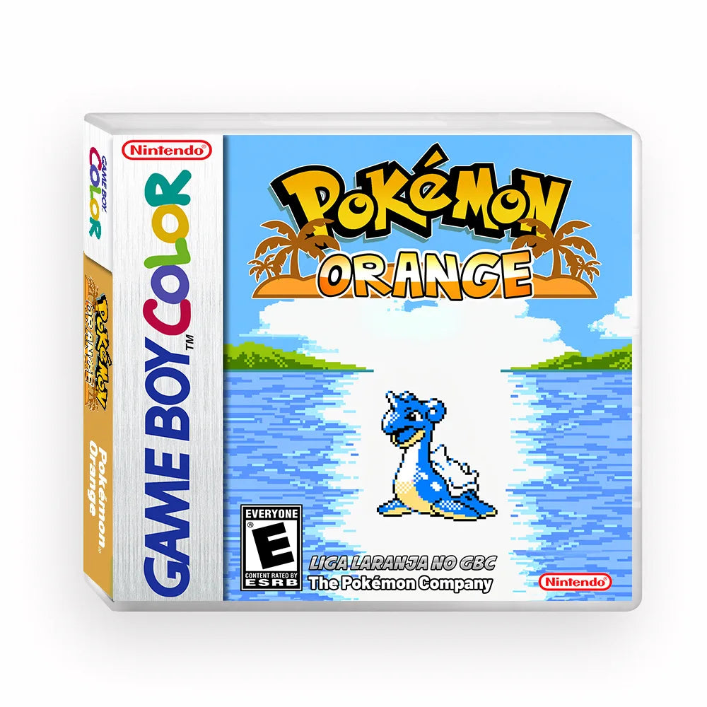 Pokemon Orange GBC GBA-Spielkarte, verpackte US-Version