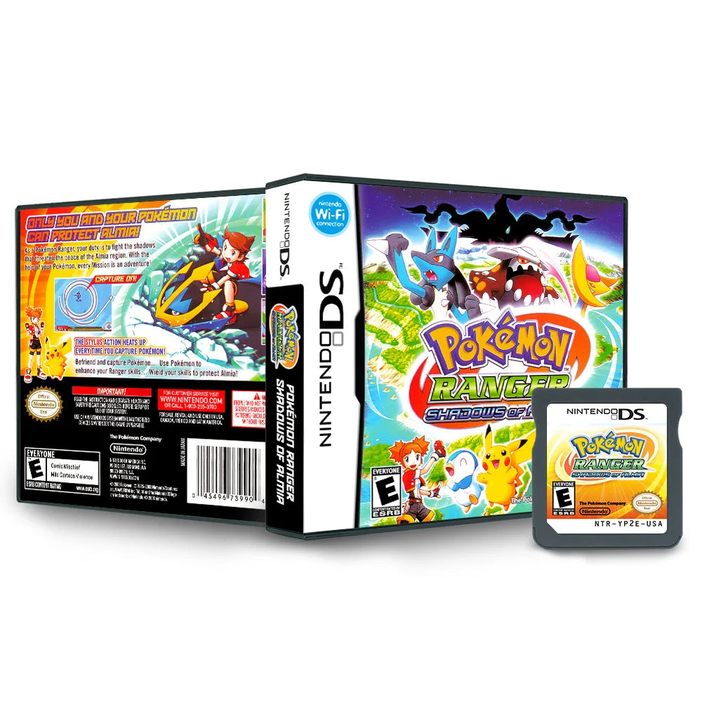 Nintendo Pokemon Ranger shadow of almia NDS