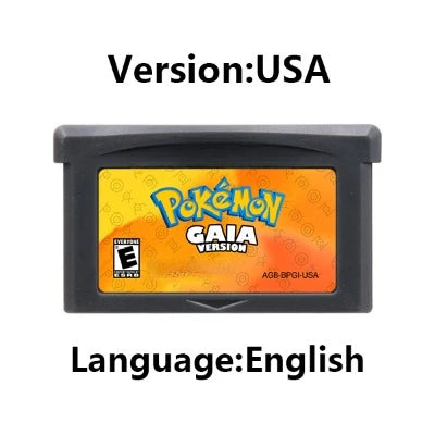 Nintendo GBA Game Cartridge pokemon gaia