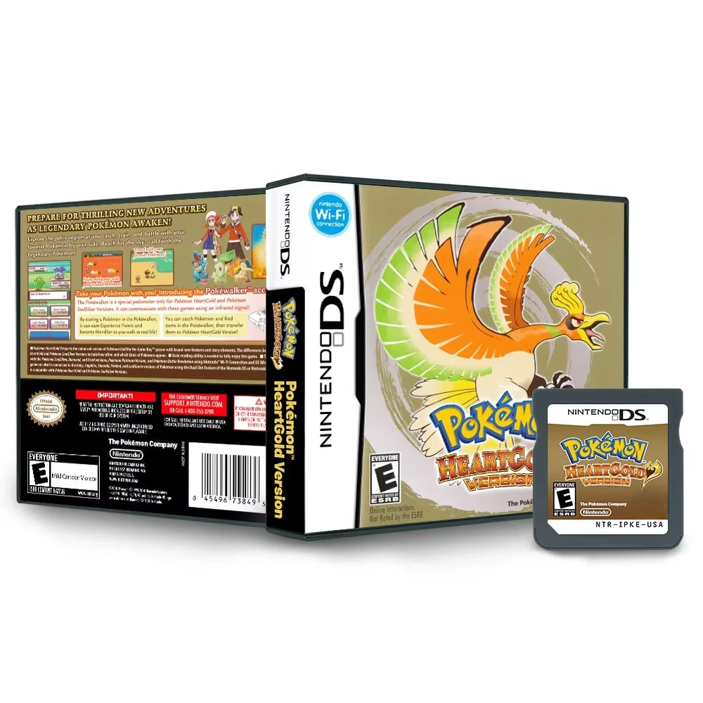 Nintendo Pokemon Series NDS-Spielkarte mit Box, US-Version, Englisch