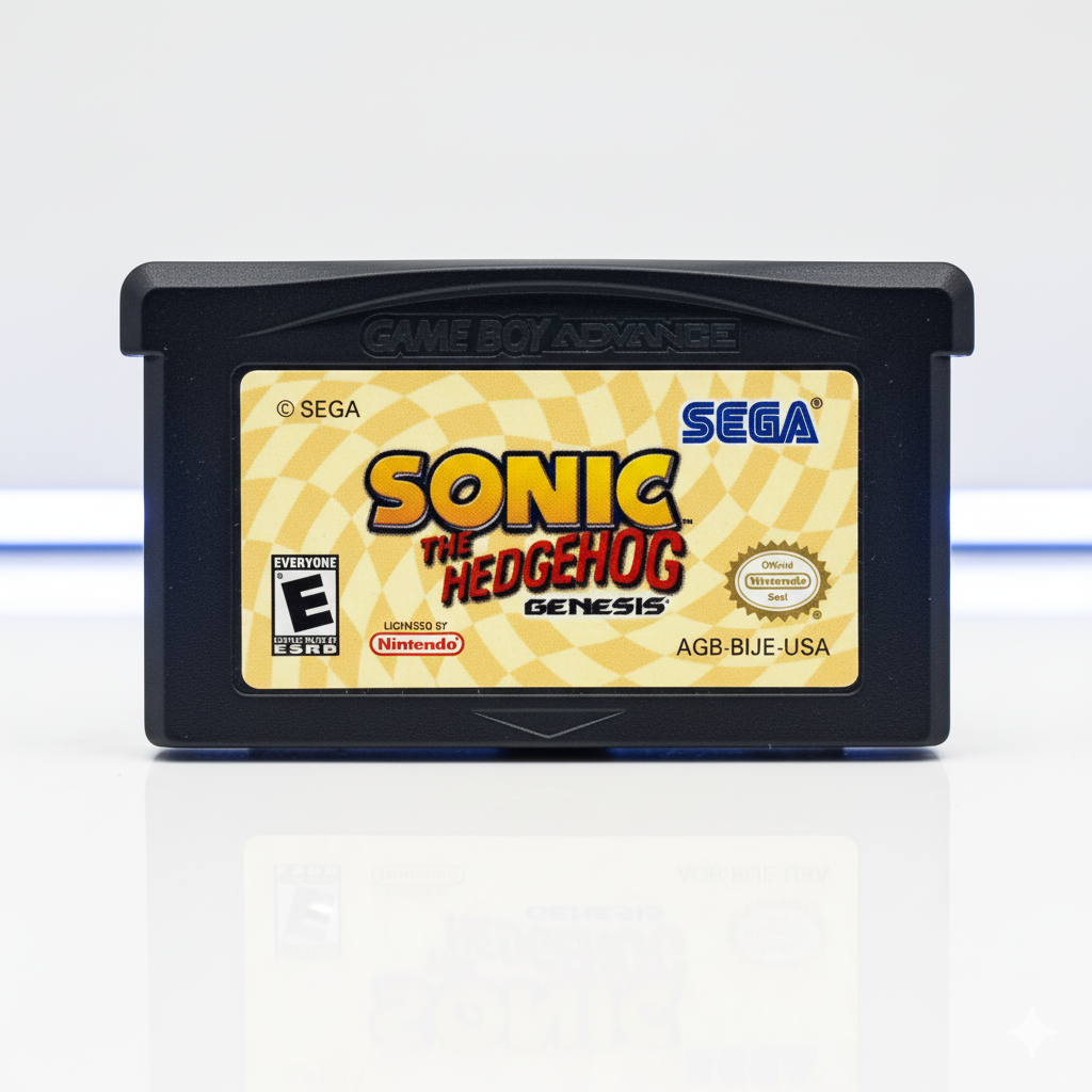 Sonic the Hedgehog Genesis - Gameboy Advance GBA