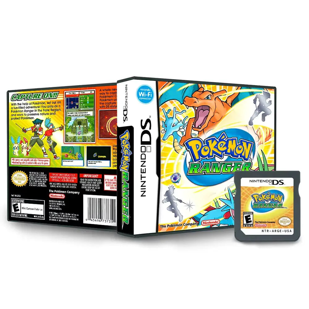 Nintendo Pokemon Series NDS-Spielkarte mit Box, US-Version, Englisch