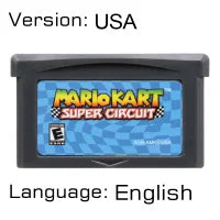 Nintendo GBA Game Cartridge GameBoy Advanced: Super Mario Series