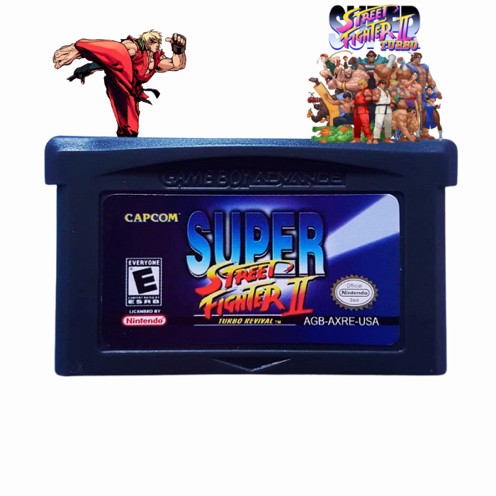 Super Street Fighter II: Turbo Revival - Gameboy Advance GBA