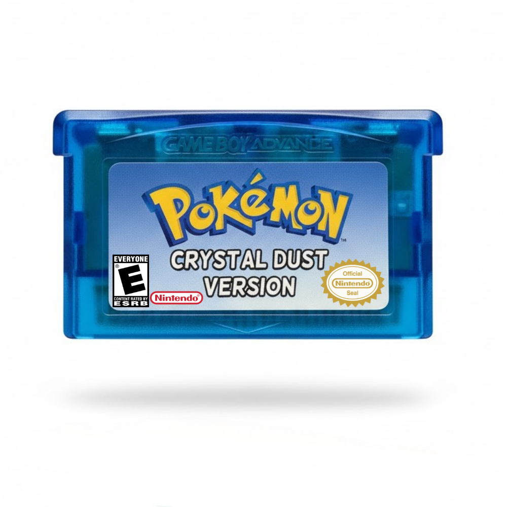 Pokémon Crystal Dust Version - Gameboy Advance GBA