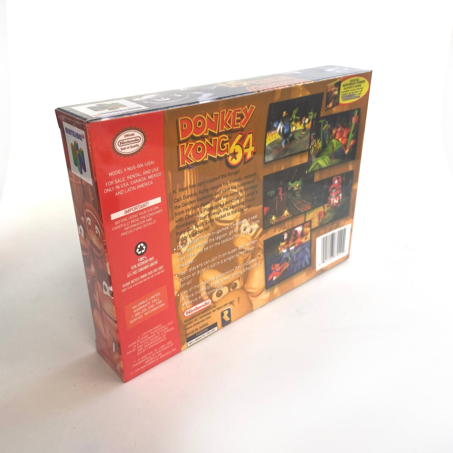Donkey Kong 64 – Nintendo 64 Cartridge with Box