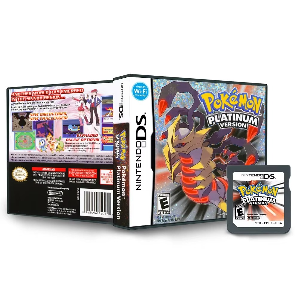 Nintendo Pokemon Series NDS-Spielkarte mit Box, US-Version, Englisch