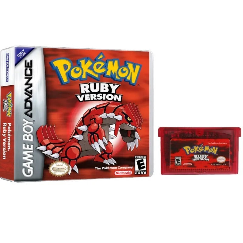 Pokemon Series GBA-Spielkarte, verpackt, US-englische Version