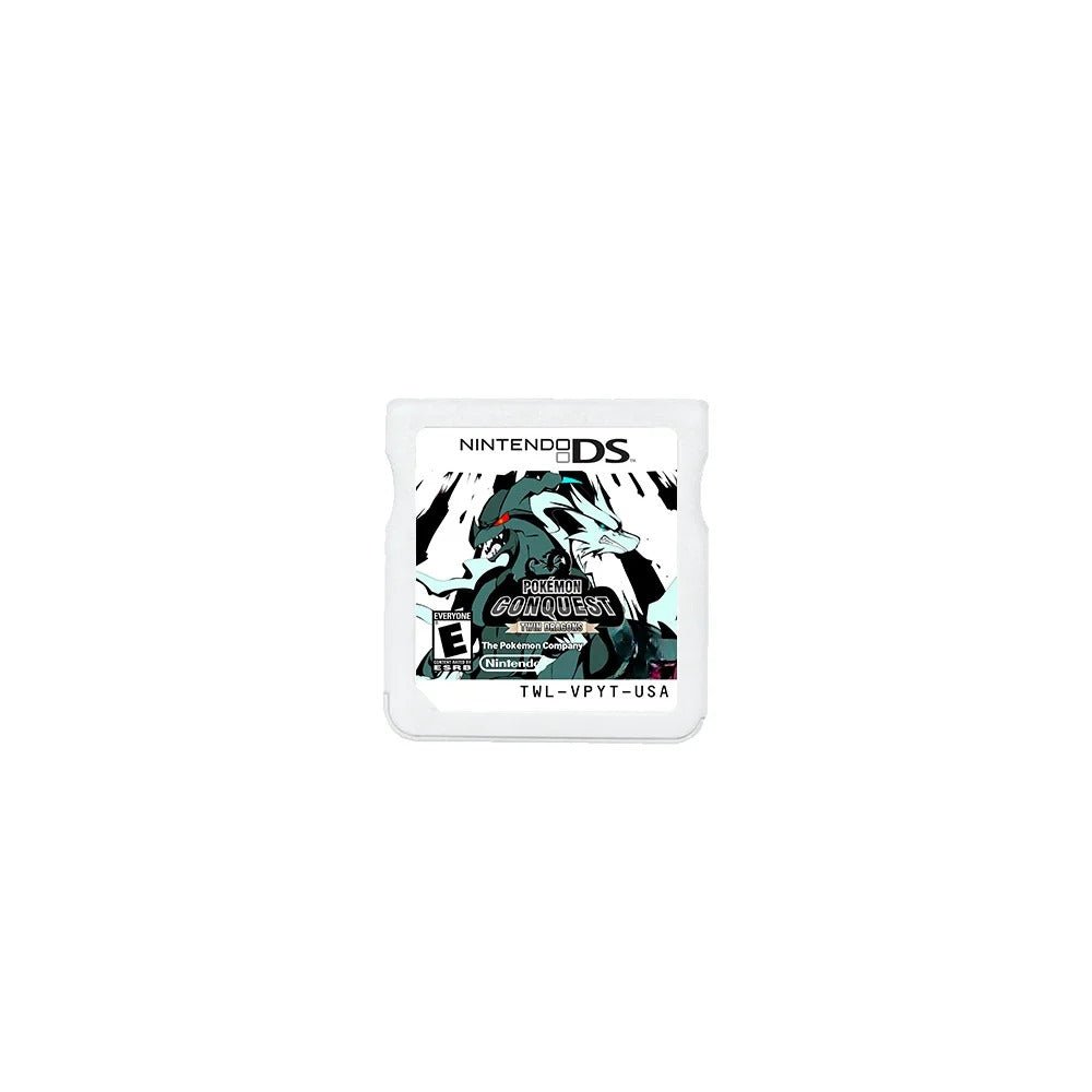 Pokemon Conquest Twin Dragons - Nintendo DS Game with Box - Region Free