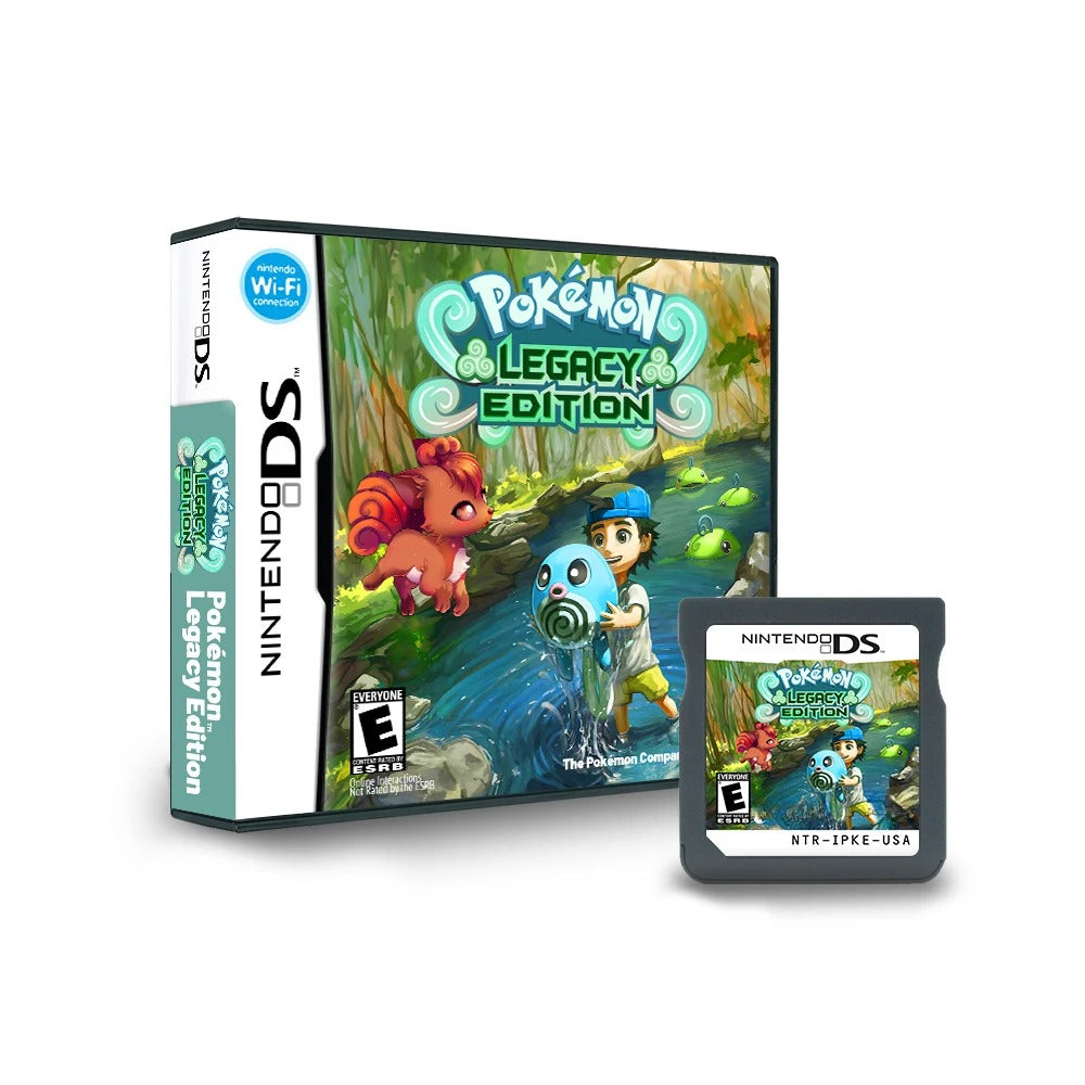 Pokemon Legacy Edition – Nintendo DS Game with Box - Region Free