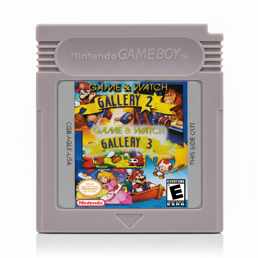 Game & Watch Gallery 3 - Gameboy Color GBC