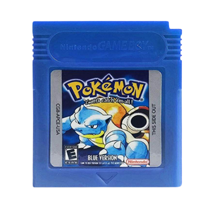 Nintendo Pokémon GBC Cartridge – Choose Crystal, Red, Blue, Yellow, Gold, Silver & More (English Version)