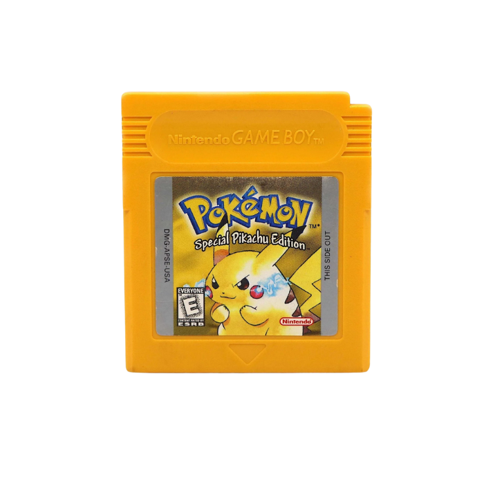 Nintendo Pokémon GBC Cartridge – Choose Crystal, Red, Blue, Yellow, Gold, Silver & More (English Version)