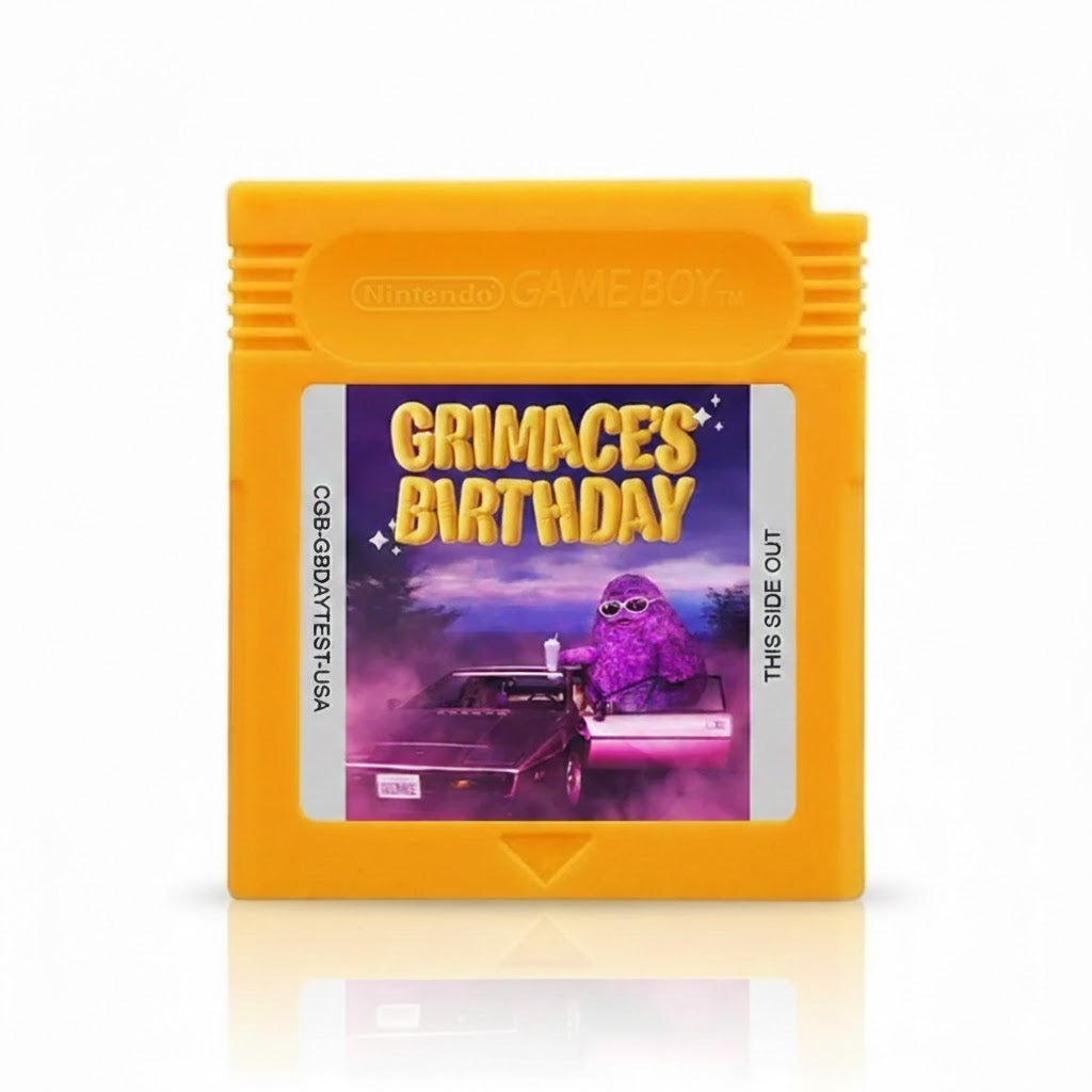Grimace's Birthday- Gameboy Color GBC