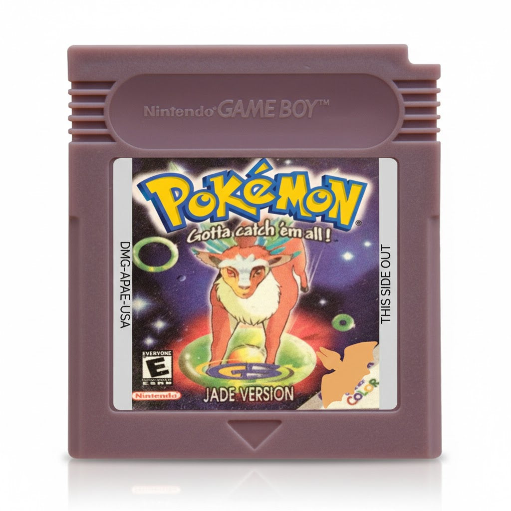 Pokemon Jade Version - Gameboy Color GBC