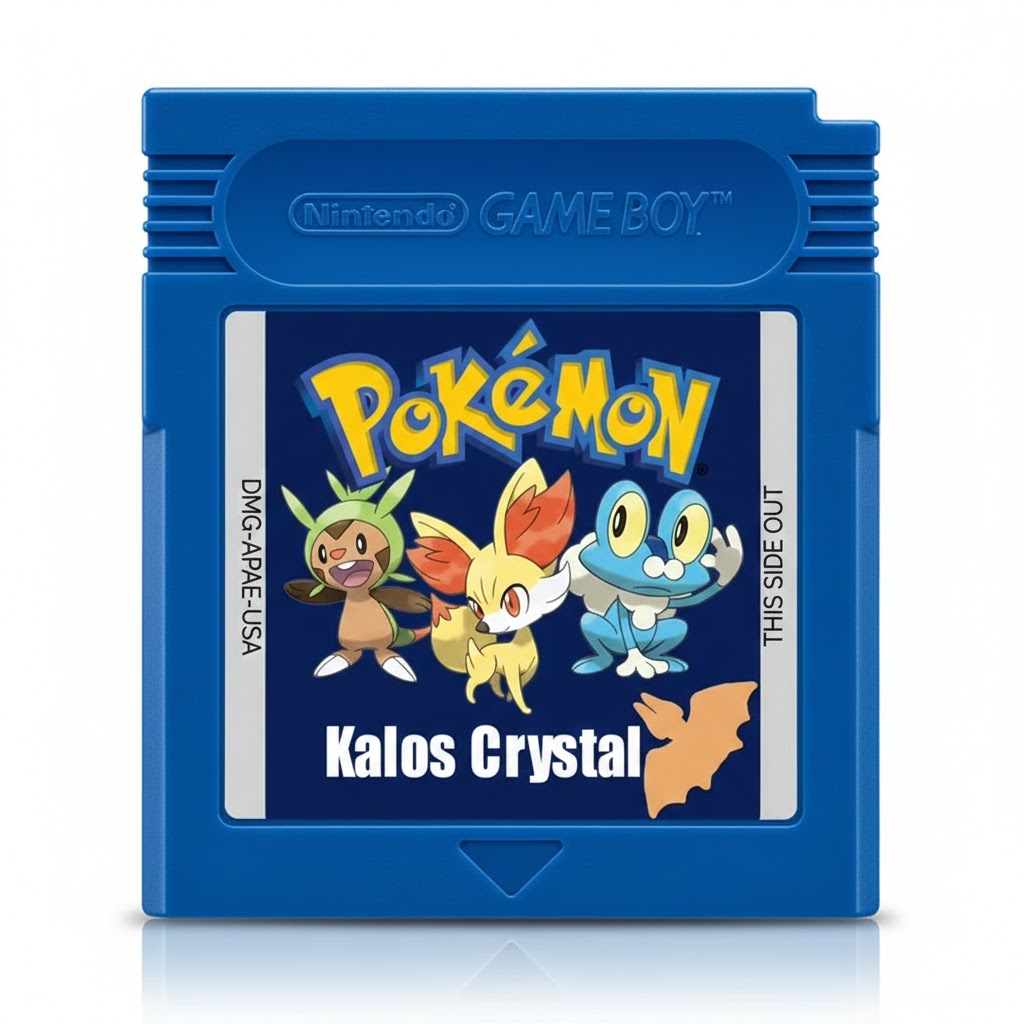 Pokemon Kalos Crystal - Gameboy Color GBC