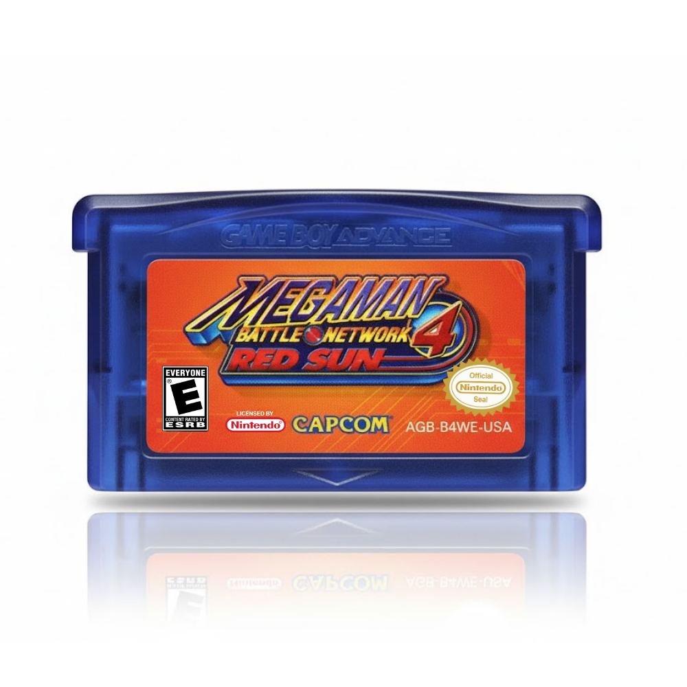 MegaMan Battle Network 4: Red Sun- Gameboy Advance GBA