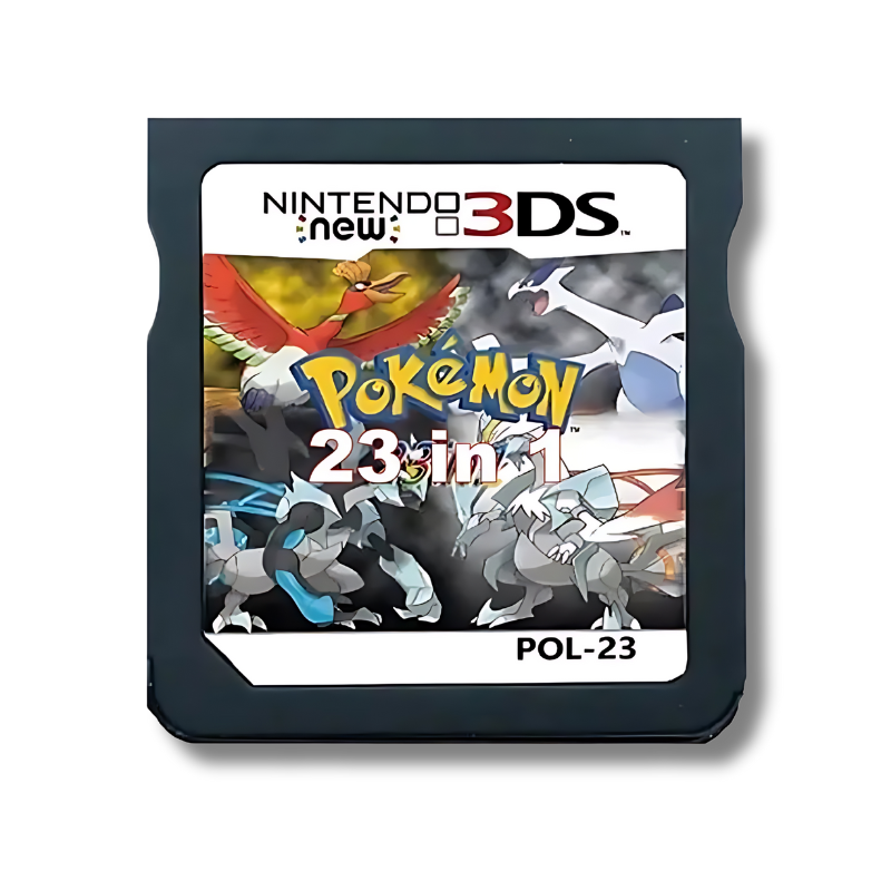 Pokemon DS-Spielkassette – 23-in-1-Multi-Game-Sammlung für Nintendo DS/3DS