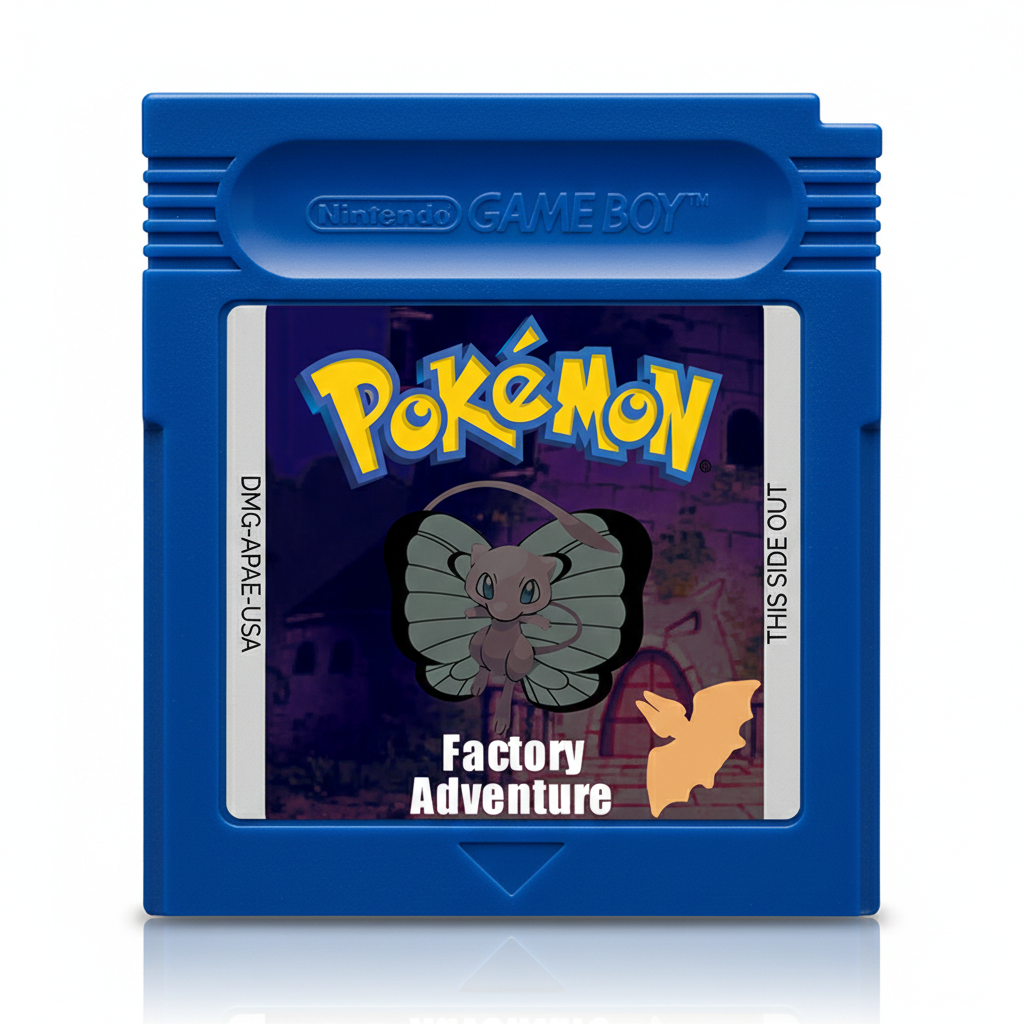 Pokemon Factory Adventure- Gameboy Color GBC