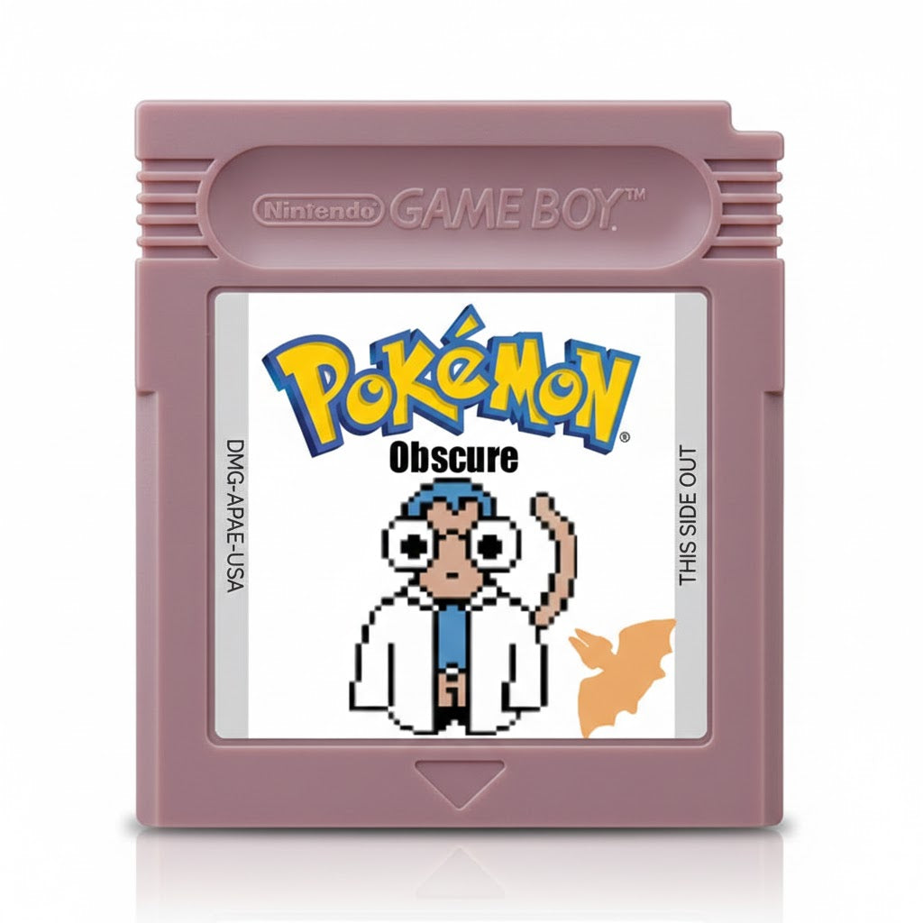 Pokemon Obscure- Gameboy Color GBC