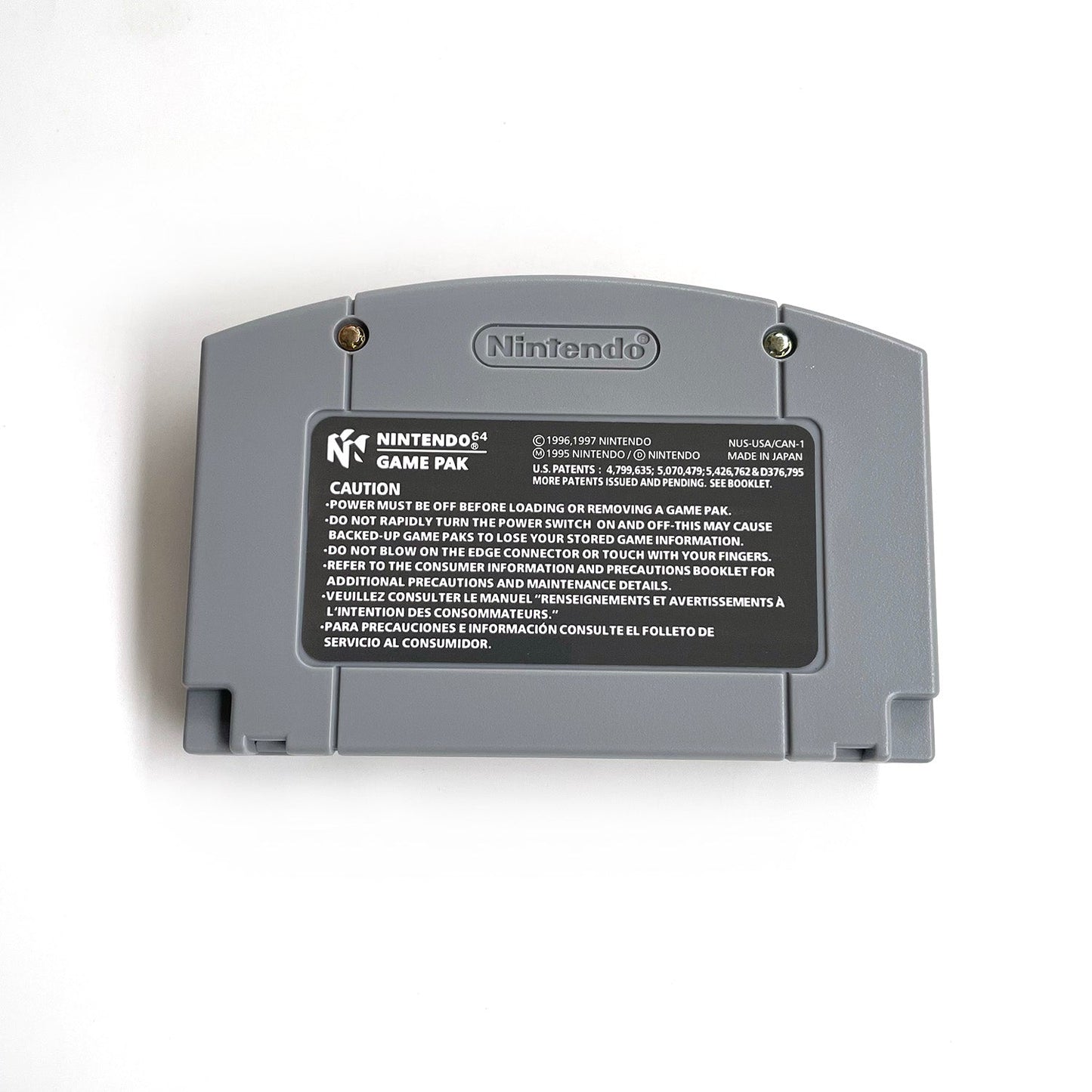 Pokémon Silver Version N64 – Nintendo 64 Cartridge with Box