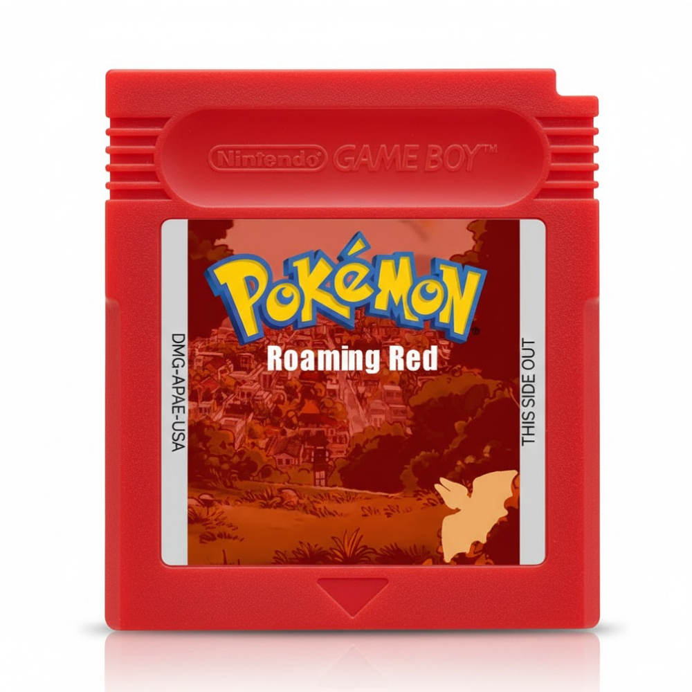 Pokemon Roaming Red - Gameboy Color GBC