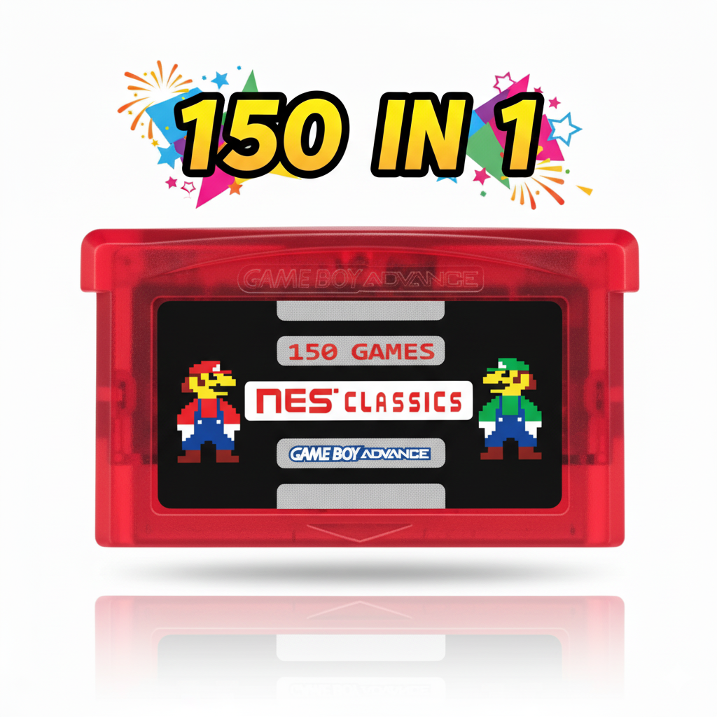 150 in 1 NES Classics Multicart - Gameboy Advance GBA