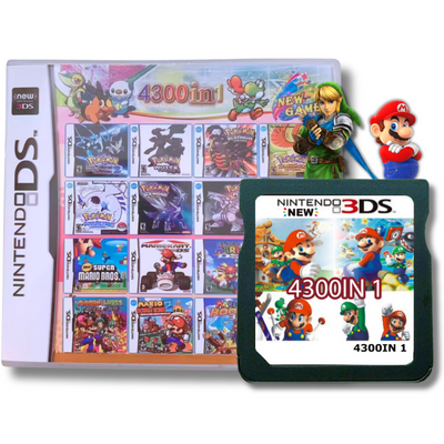 4300 in 1 NDS Game Card - Multi-Game Cartridge for Nintendo DS/DSi/3DS