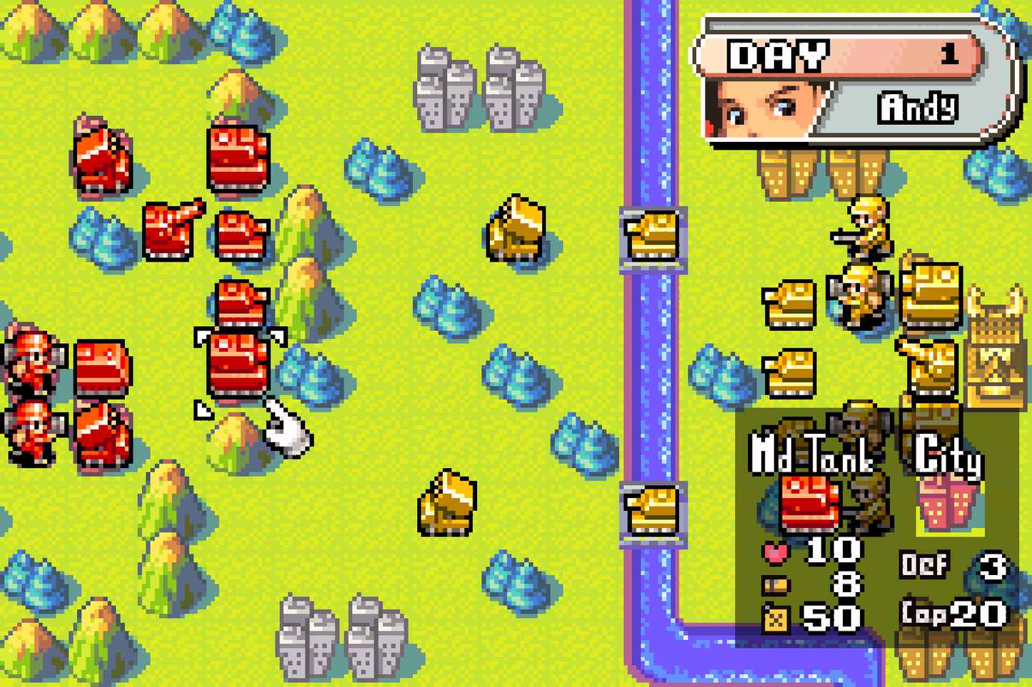 Advance Wars - Gameboy Advance GBA