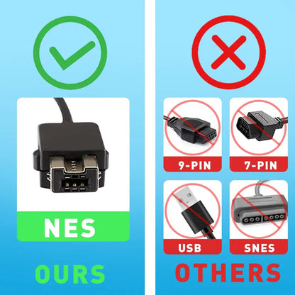 Classic Mini NES Controller – Wired Gamepad for NES Classic Edition (Mini NES Port)