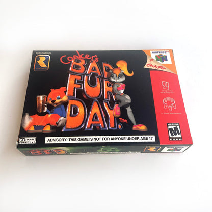 Conker’s Bad Fur Day N64 – Nintendo 64 Cartridge with Box