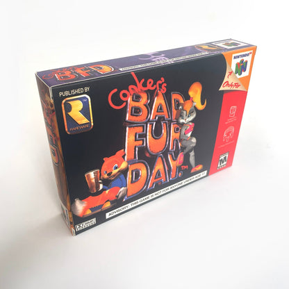 Conker’s Bad Fur Day N64 – Nintendo 64 Cartridge with Box