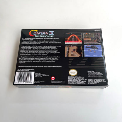 Contra III: The Alien Wars SNES Cartridge with Box